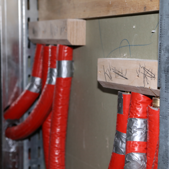 ... sauber montiert ...