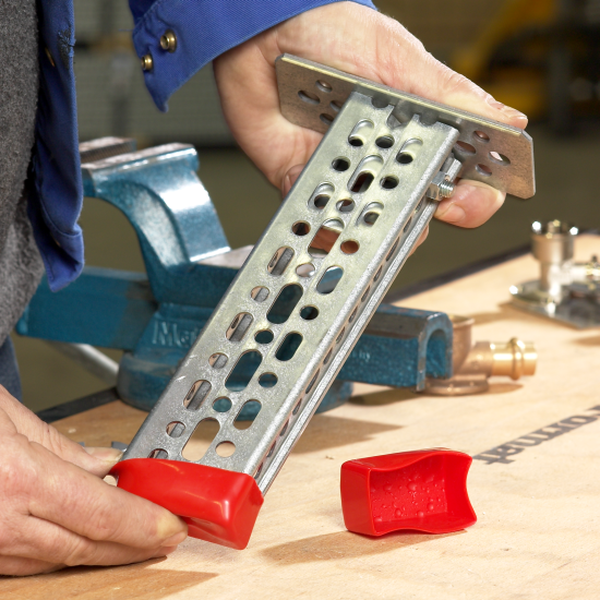 Don't forget to cover the sharp ends with the LEIFELD C-Profile End Cap Part# 1320.Prevent injuries!!