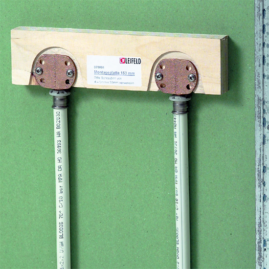 Mounting Block 153mm Part# 1285 Rear view